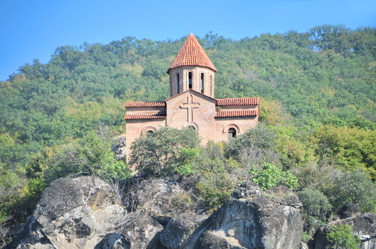 Kurmuk church - Albanian temple perched on a mountain, Azerbaijan
