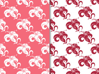 Flower seamless pattern
