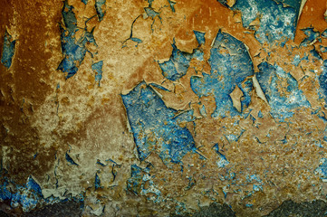 Rusty metal abstract texture