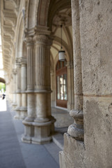 Obraz premium columns of the hall