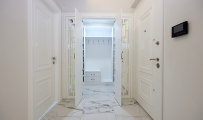 Wardobe Room at the Entrance of New Home