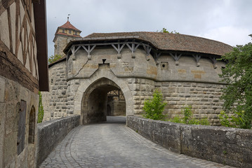 Fototapeta na wymiar old city wall of the castle