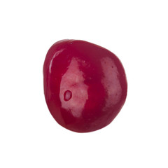 berry of pomegranate isolated on white background