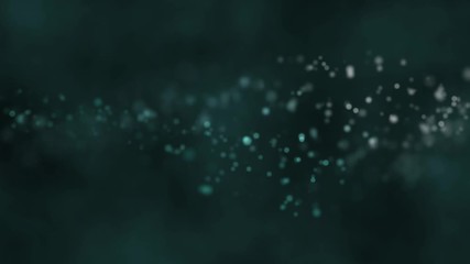 Abstract background animation with particles floating. Animation of softness. Backdrop texture with motion.