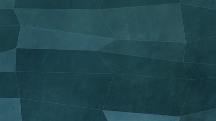 Seamless blue mosaic pattern in retro style. Moving animation with abstract texture floating.