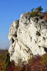 Jurassic limstone rocks - jurajskie skały wapienne - Rzędkowice