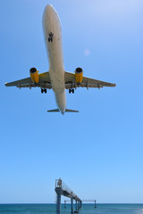 airplane in the sky