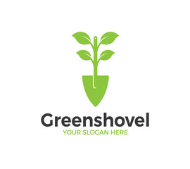 Green Shovel Logo