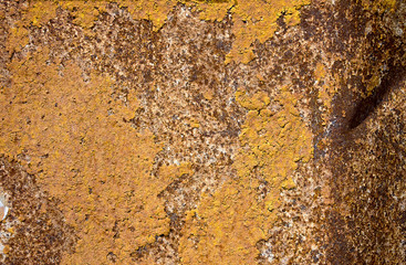 Old rusty metal sheet background