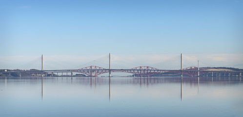 Bridges over the Firth of Forth, scotland