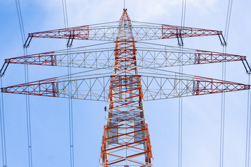 Stromtrasse Strommast Strom Energiewende