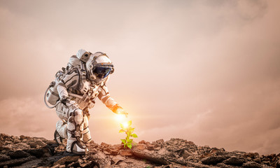 There is life on other planets. Mixed media © Sergey Nivens
