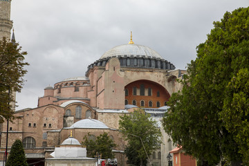 Fototapeta na wymiar Istanbul Hagia Sophia