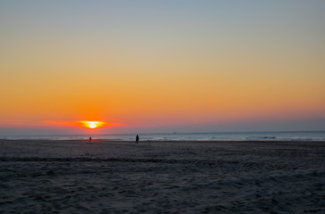 Sonnenuntergang am Meer