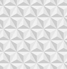 3D triangular, or tetrahedron, pyramids. Seamless vector pattern background