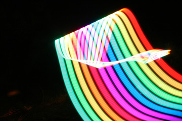 Abstract Rainbow Light