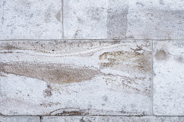 old white brick wall texture for background