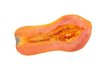 pawpaw isolated on white background