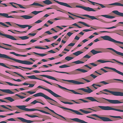 Materiał do szycia Seamless animal pattern for textile design / Vector illustration