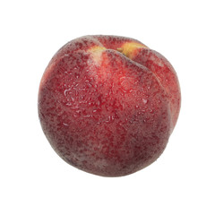 peach isolated on white