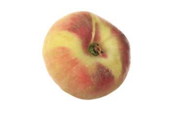 peach isolated on white