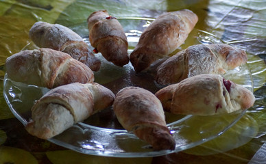 Croissant con lievito madre