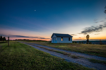 Obraz premium Ranch Sunset