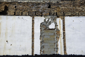 Grunge Wall in Raleigh, North Carolina