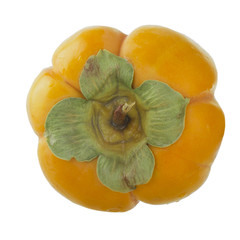 persimmon isolated on white background