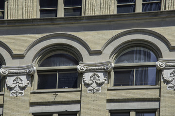 Detail of Architecture in Raleigh, North Carolina