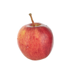 red apple isolated on white background