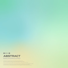 Abstract of gradient green nature background.