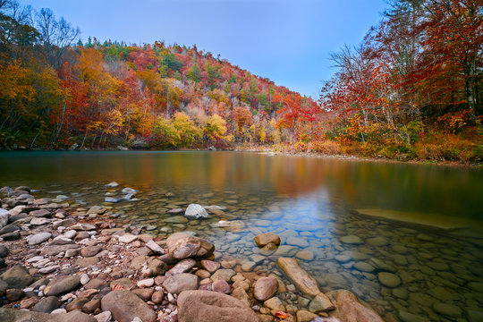 The Cumberland River at Big South Fork National River and Recreation Area, TN - Powered by Adobe