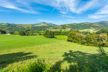  pays Basque, terroir du piment d'Espelette, France 