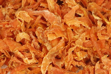 dried carrot background