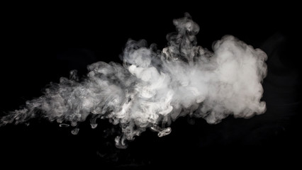Abstract smoke on a dark background