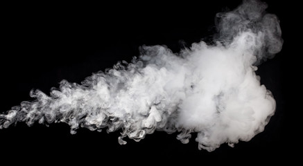 Abstract smoke on a dark background