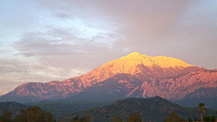 sunrise mountain