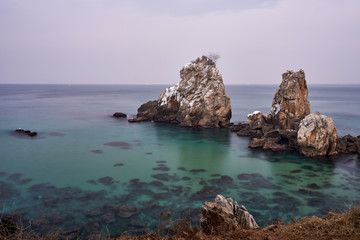 Korea Winter Landscape At Chooam