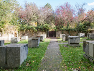 Concrete Foundation Blocks Bellahouston Park Glasgow