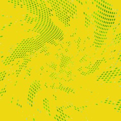 The texture of halftone yellow background