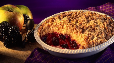 APPLE AND BLACKBERRY PIE
