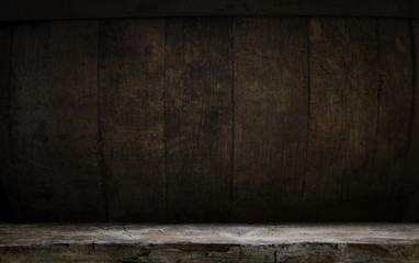 background of barrel shape, free, empty, space