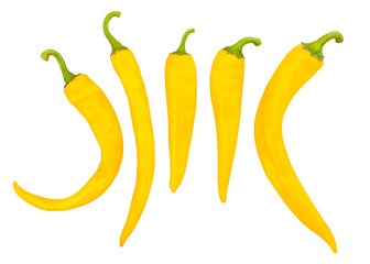 yellow chilli pepper