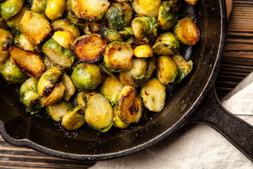 Roasted brussles sprouts