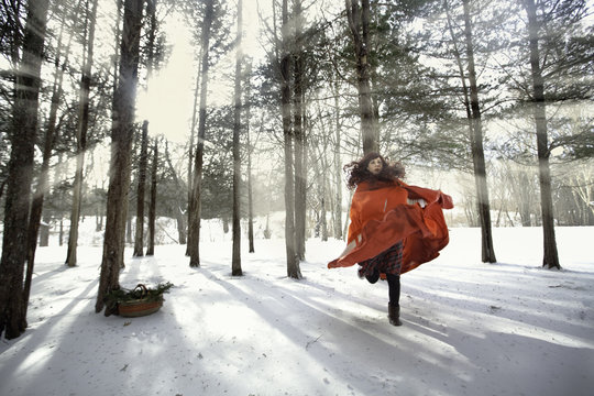 Running in Snow