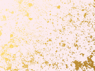 Obraz na płótnie Canvas Golden marble imitation cover background. Abstract backdrop with old rock, stone texture.