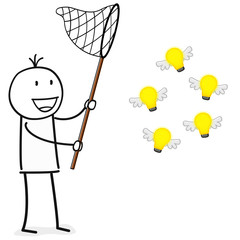 Ideen / Ideenfindung / Innovation / Glühbirne