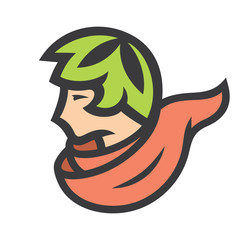 Woman and nature sign.