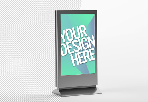 Advertisement Stand Mockup